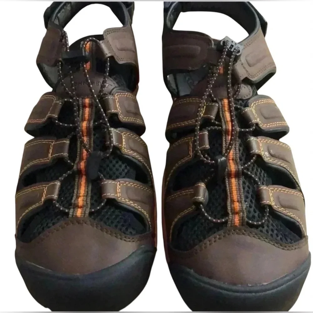 🆕S.t Jonh’s Bay Mens Outdoor Hiking Brown Strap Sandals Size 11 M 🆕